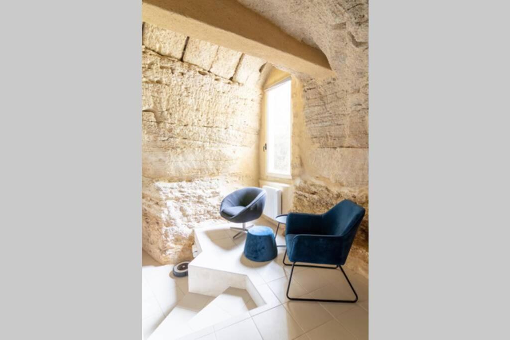 Maison troglodytique Doué La Fontaine Exterior foto