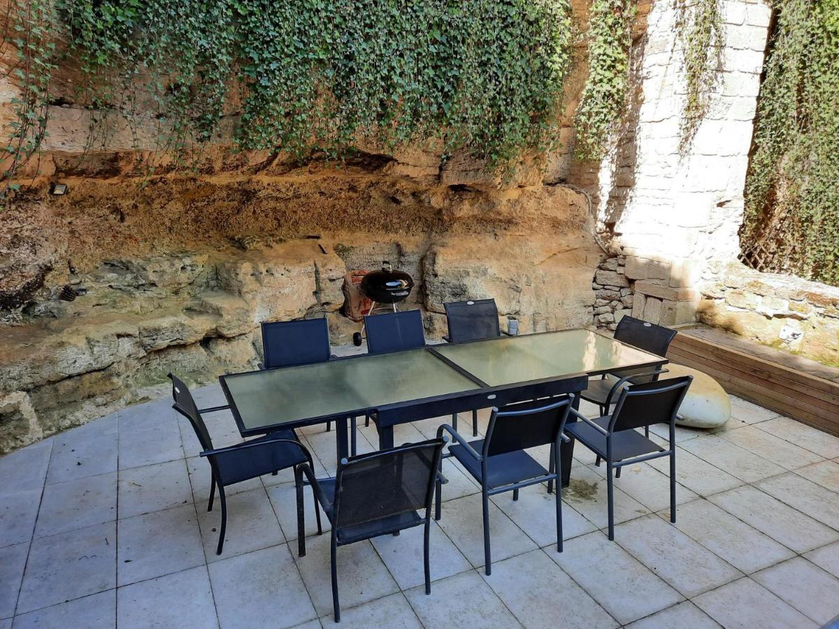 Maison troglodytique Doué La Fontaine Exterior foto