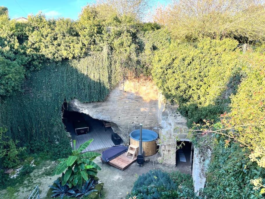 Maison troglodytique Doué La Fontaine Exterior foto