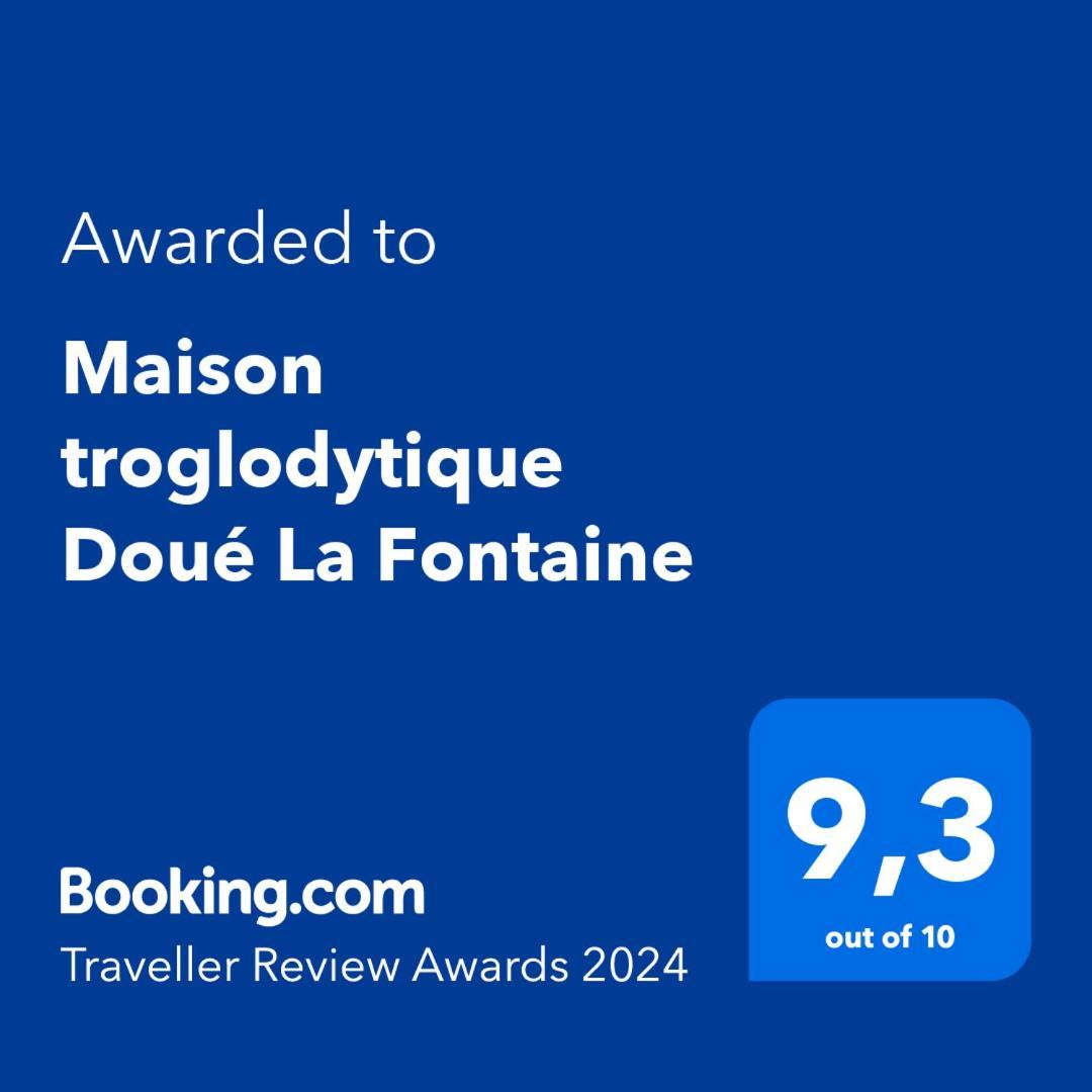 Maison troglodytique Doué La Fontaine Exterior foto